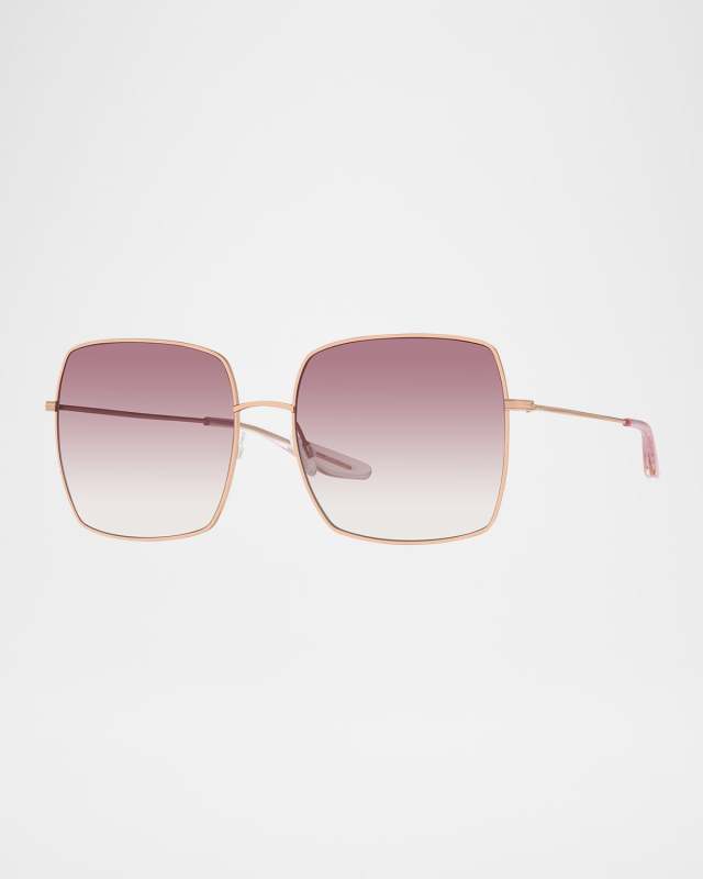Folasade Titanium Square Sunglasses